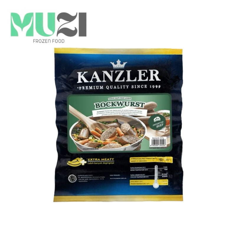 

KANZLER SOSIS BOCKWURST 360 GR