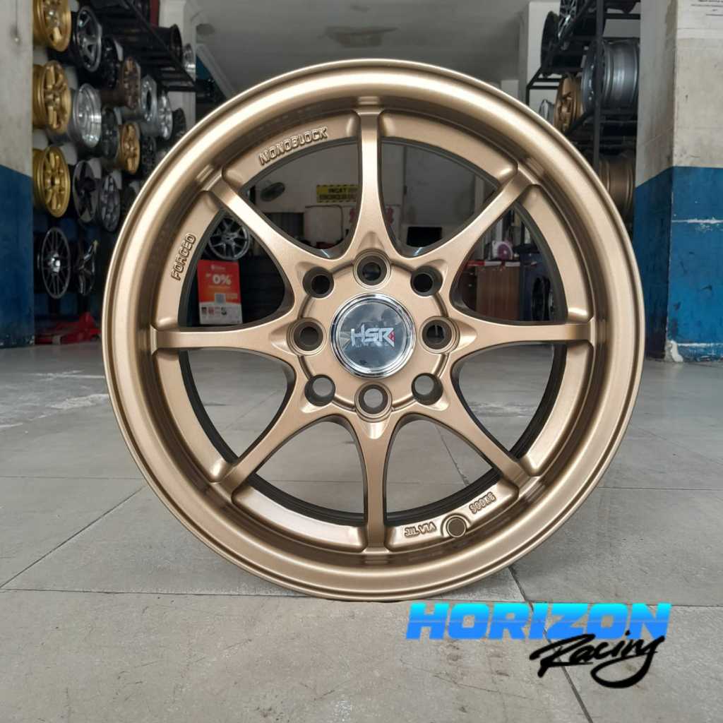 Velg racing ring 14 untuk mobil Sigra dll hsr Hiroshima