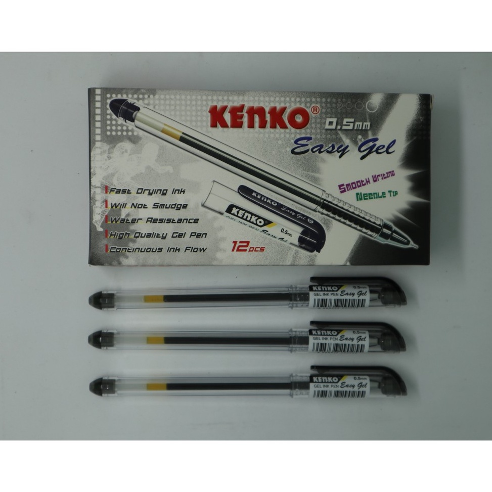 

ART Q83V 12 Pcs Pen Kenko Easy Gel