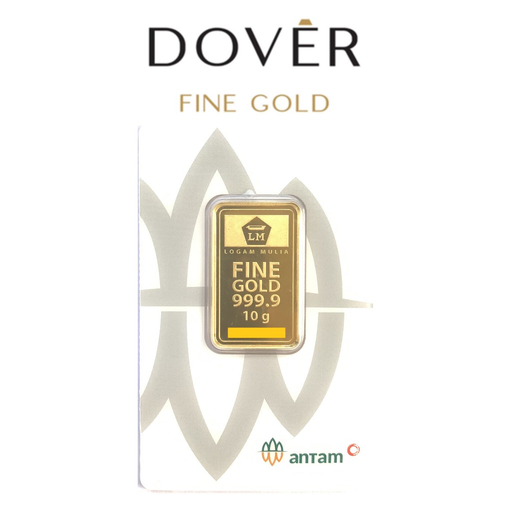 Logam Mulia Emas Antam 10 gram Press Certieye & Retro Portrait / Landscape
