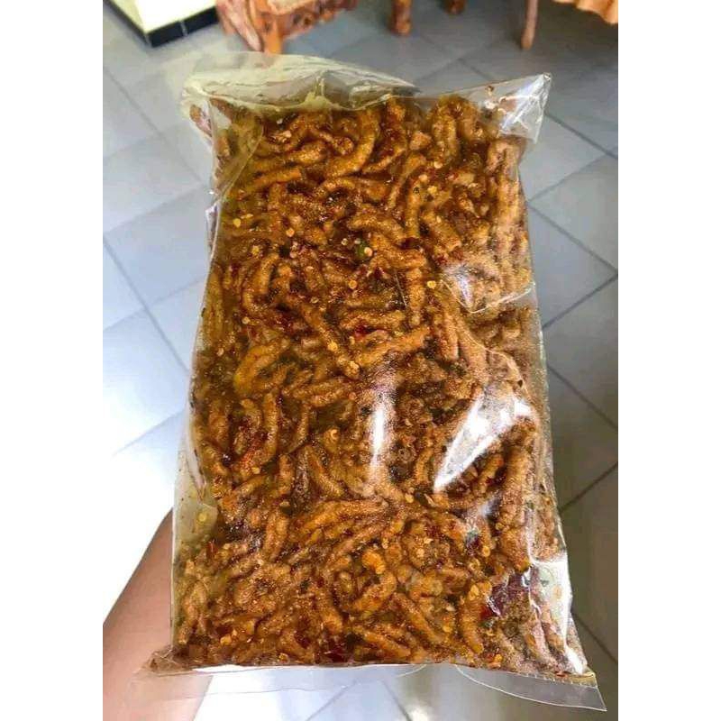 

Usus Krispi / kripik usus 1KG / 1KG usus Crispy bumbu pedas