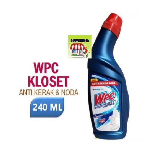 WPC PEMBERSIH TOILET KLOSET 240 ML EXTRA STRONG ANTI BAKTERI CLOSET CLEANER WPC