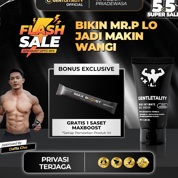 DISKON LIVE GENTLETALITY  Intimate Gel Fresh