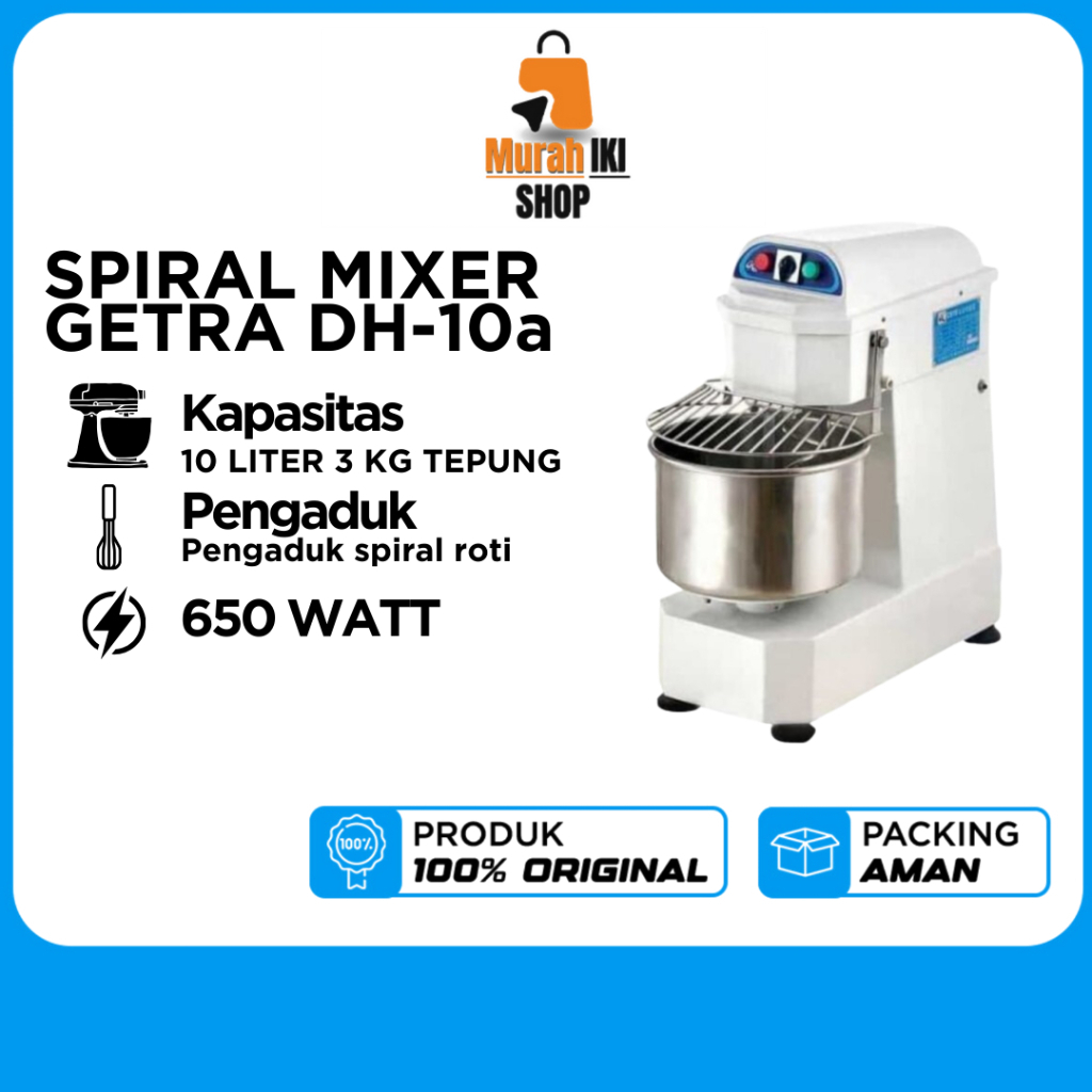 SPIRAL MIXER GETRA DH -10