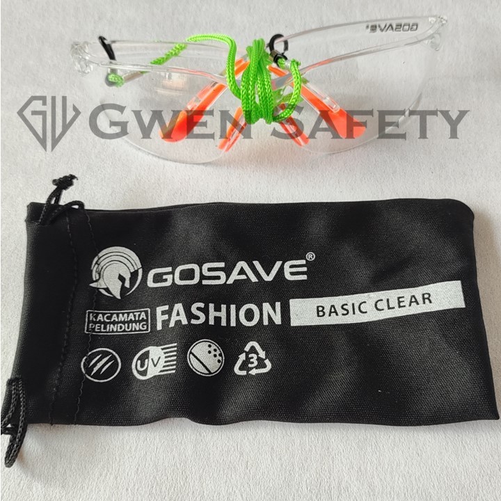 Kacamata safety / Kacamata pelindung Gosave