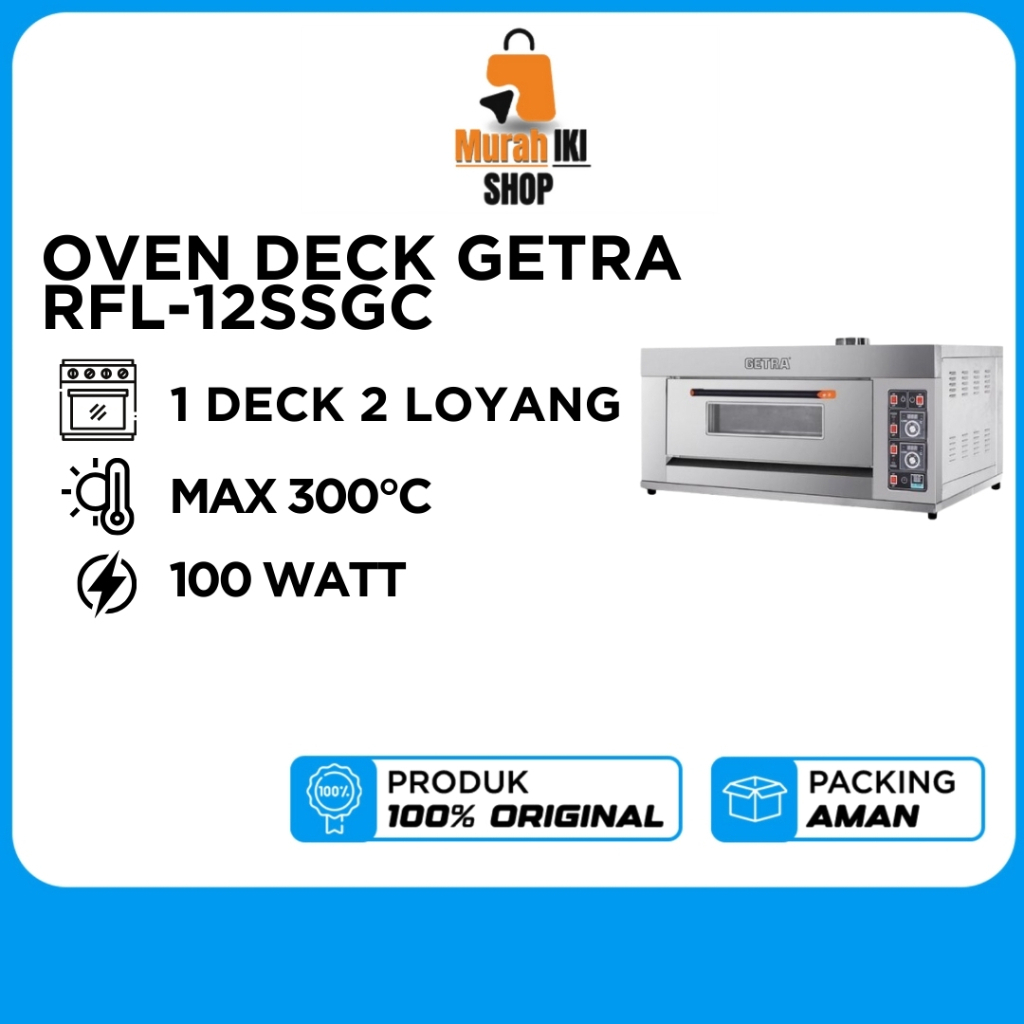 OVEN DECK GETRA RFL-12SSGC