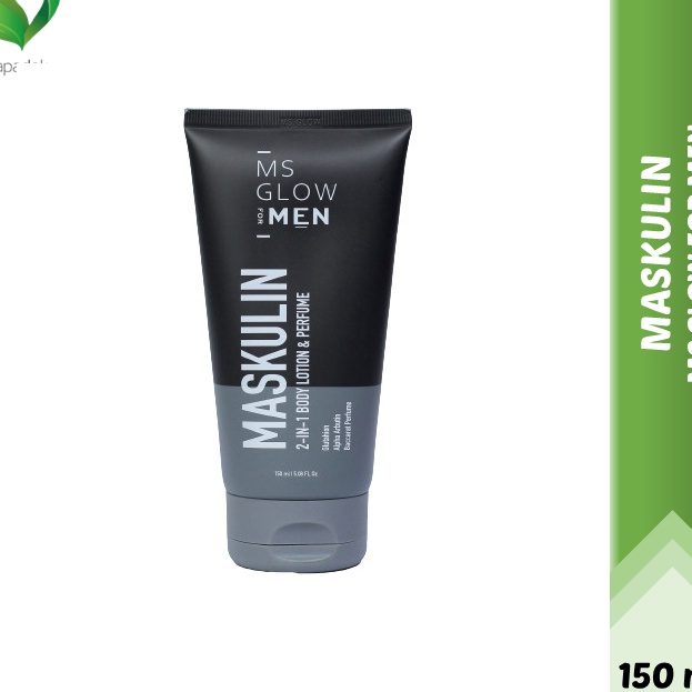Dijamin Ori MS Glow Men Maskulin 2in1 Body Lotion  Parfume 15 ml