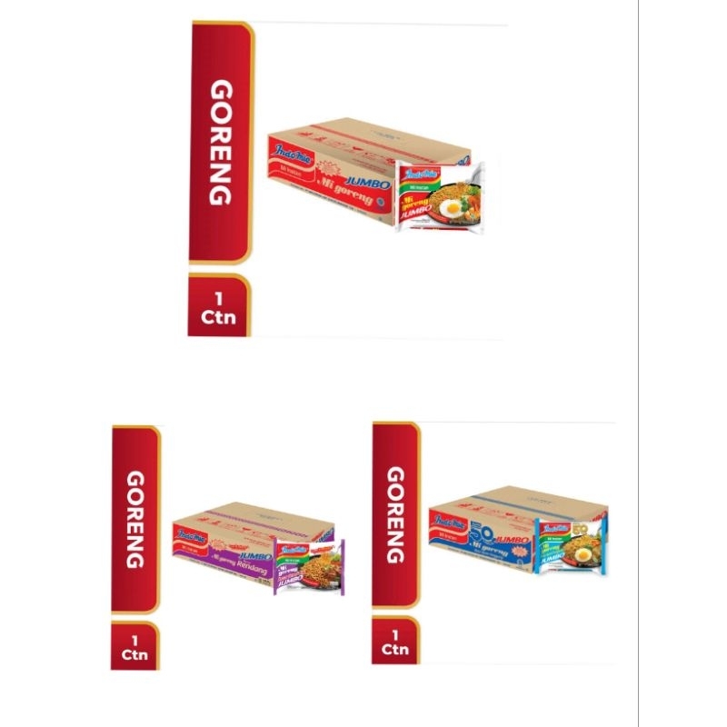 

Indomie Jumbo 1Dus isi 24pcs