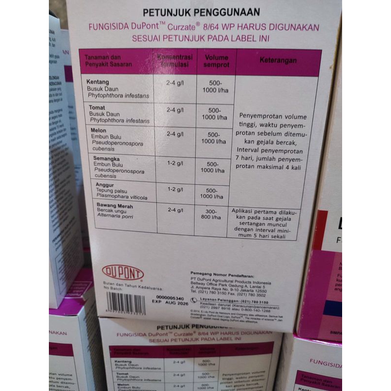 dupont Curzate 8/64 WP 400Gram