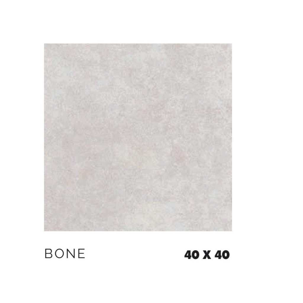 Keramik Platinum Angelo Bone 40x40 - Kasar