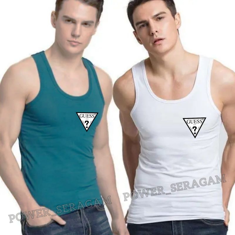 KAOS DALAM PRIA SINGLET COTTON / SINGLET GYM PRIA / SINGLET PRIA DISTRO COD / Kaos Dalaman Singlet P