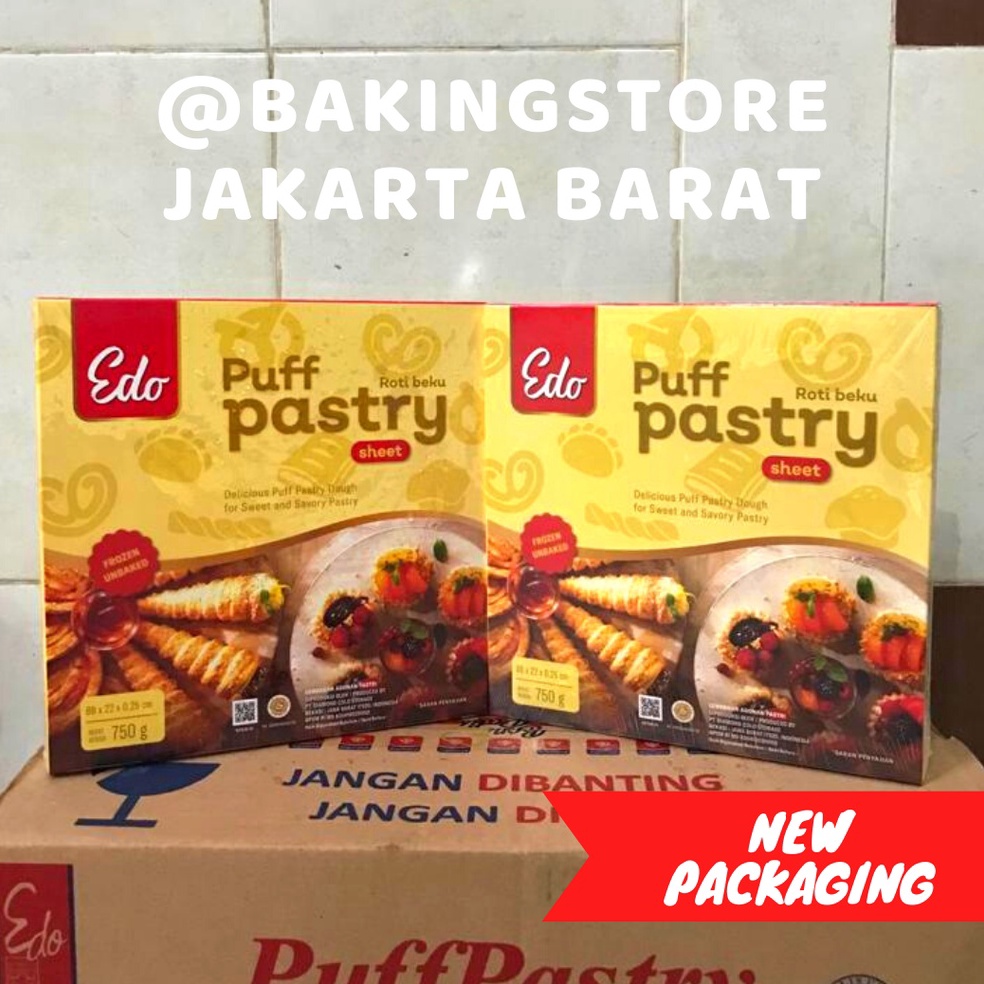 

Produk trendy Puff Pastry Sheet Edo Lembaran Adonan Pastri
