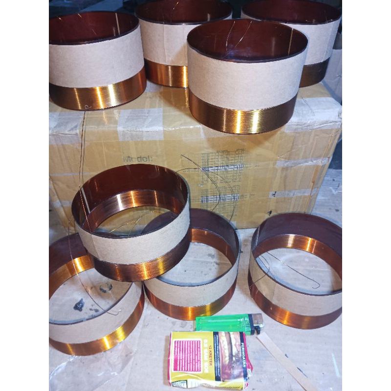 SPUL SPOOL SPEAKER VOICE COIL 4inch/99,2mm ACR,RCF,PREMIER,DELLUX DLL