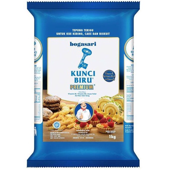 

Proses sekarang BOGASARI TERIGU KUNCI BIRU 1 KG TEPUNG
