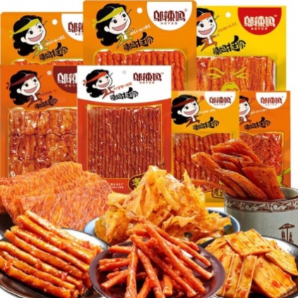 

Segera belanja HALAL WULAMA Gluten 1g Cemilan Snack VIRAL latiao la tiao TAKASIMURA STORE