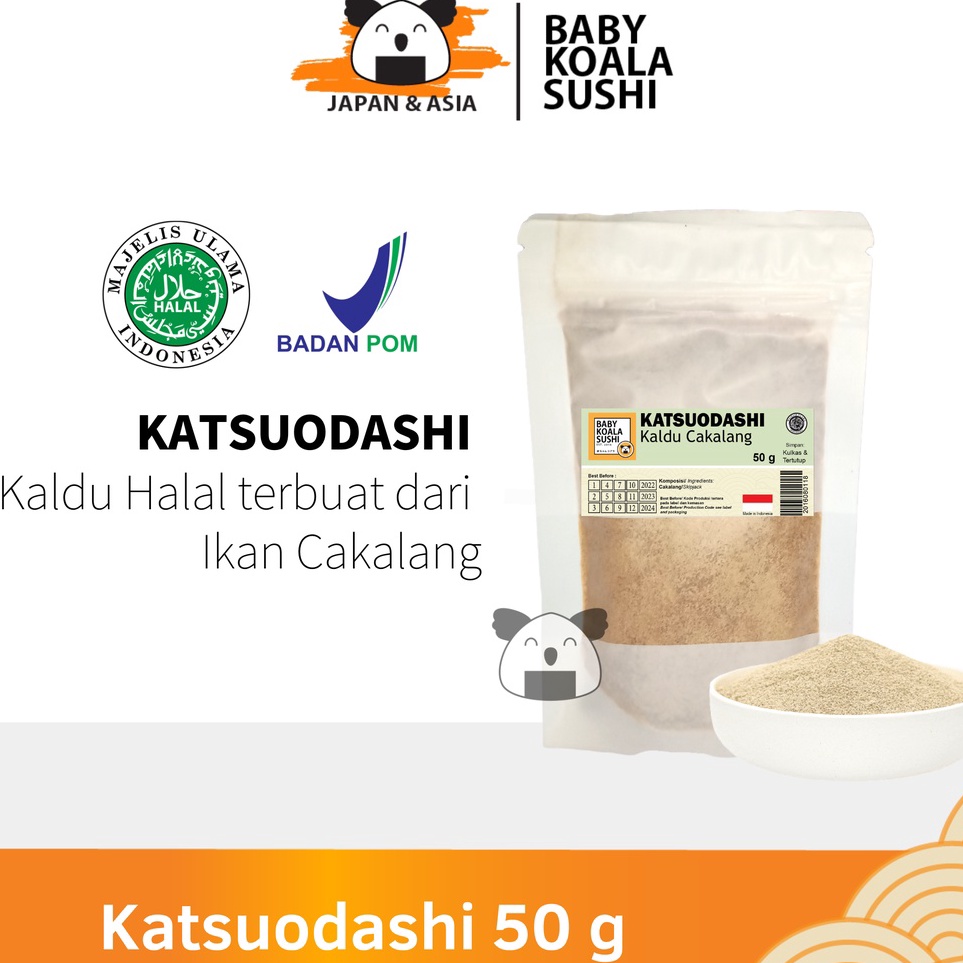 

Limited Product KATSUO DASHI Katsuodashi Kaldu Ikan Cakalang 5 g HalalBonito Katsuobushi Stock for Ramen