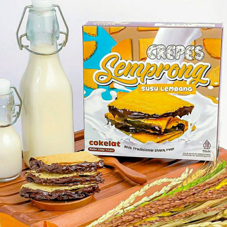 

Promosi Menarik Semprong Susu Lembang Isi 12 165 gram Crepes Bandung