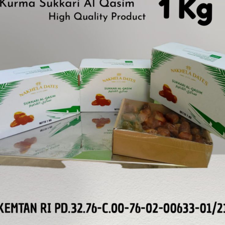 

Harga Terbaik 1 Kg Kurma sukkari AlQasim Sukari NAKHELA DATES