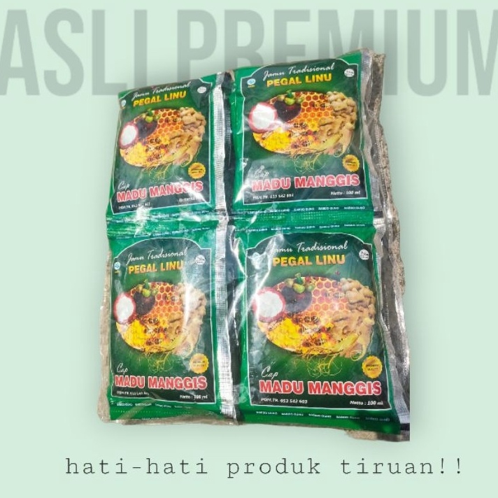 

JAMU MADU MANGGIS PEGEL LINU premium quality Promo