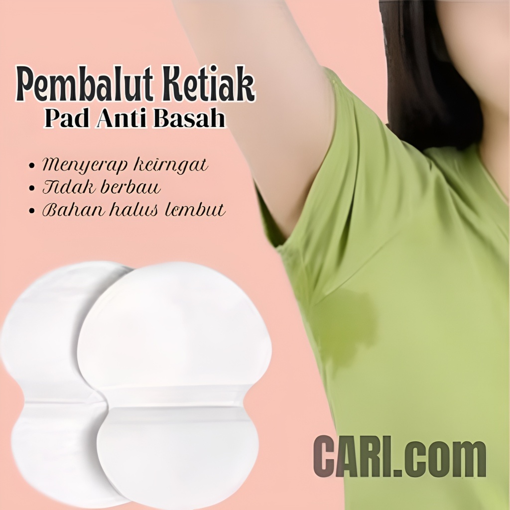 50pcs Armpit pad / pad pembalut ketiak / deodorant anti bau /anti basah /pad ketiak /pembalut ketiak