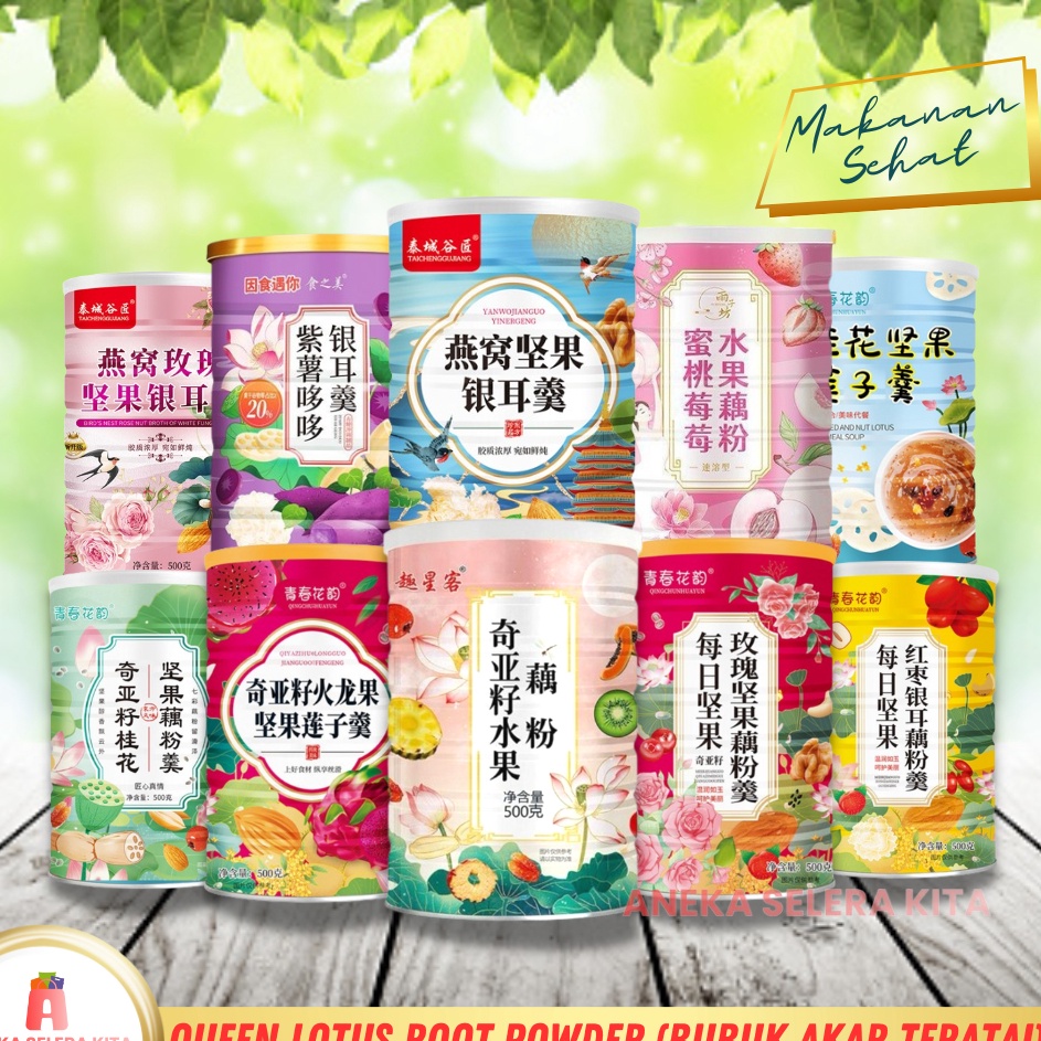

Sale ANEKA Ou Fen Lotus Root Powder Halal Original Bubuk Akar Teratai