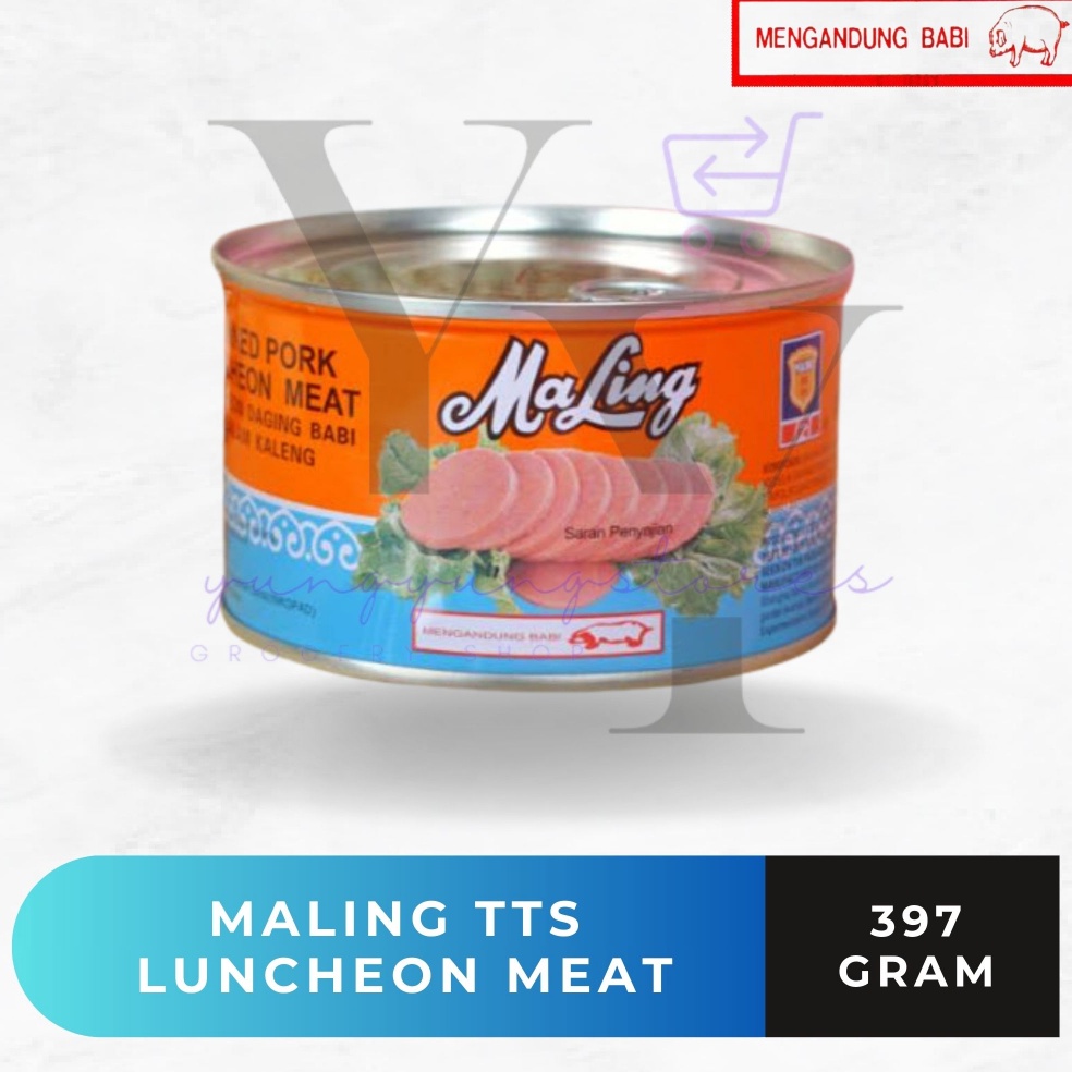 

Flash Sale Ham Maling TTS Luncheon Meat Pork Kaleng 397 gram