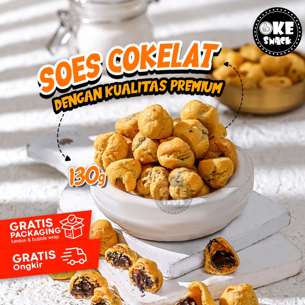 

Lagi murah Oke Snack Soes Coklat Super