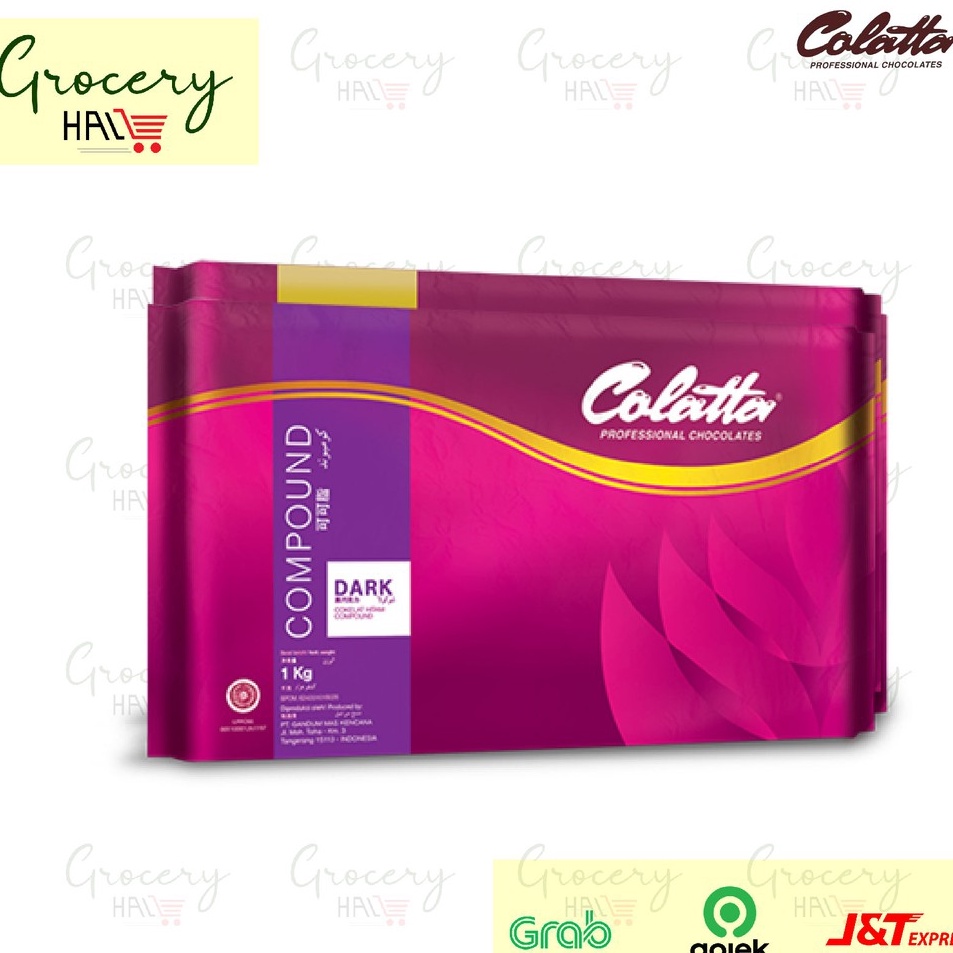 

Cekout sekarang COLATTA DARK CHOCOLATE COMPOUND KEMASAN 1 KG