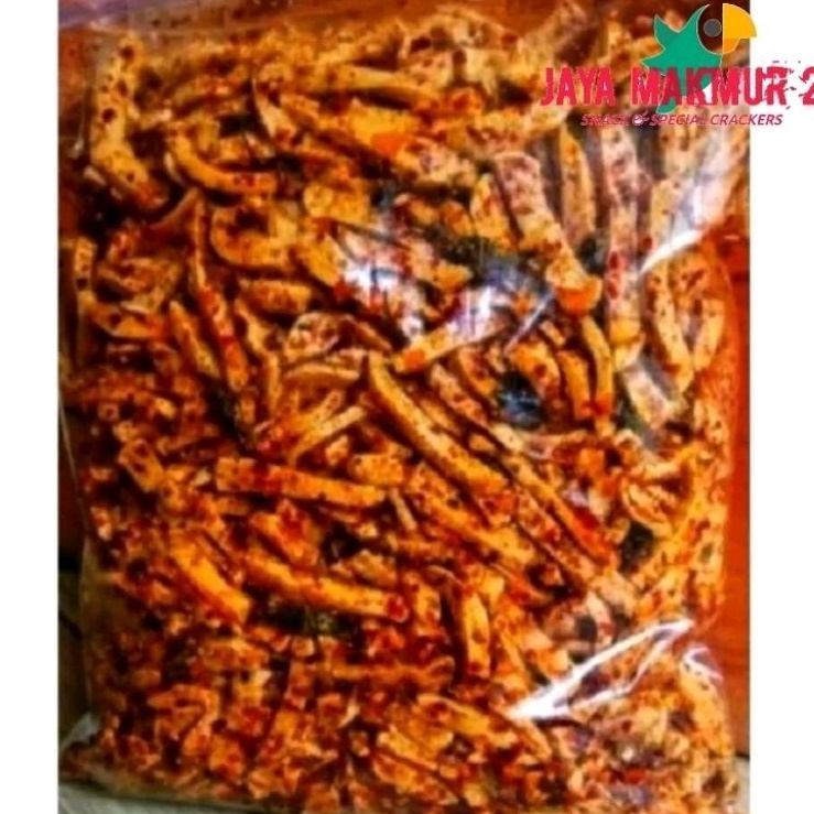 

NEW 1kg basreng stik viral pedas daun jeruk