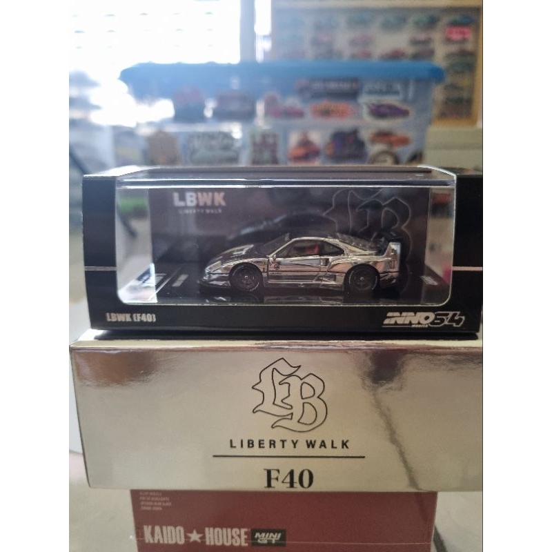INNO64 F40 LBWK CHROME SILVER UNSEALED