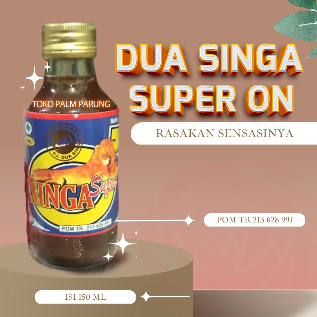 

Jamu Singa Super On 150ml Produk Dijamin Asli Herbal