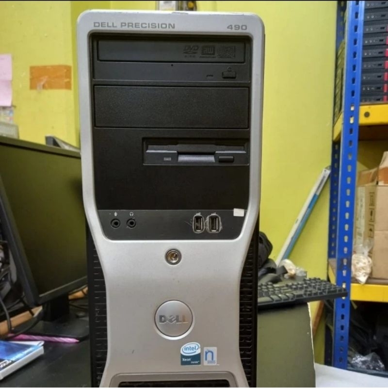 SERVER XEON DOUBLE PROCESOR DELL PRECISION 490