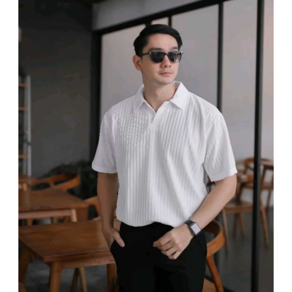 POLO SHIRT SLIMFIT /KAOS POLO BERKERAH PRIA/BERBAHAN KNIT PREMIUM