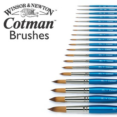 

ART Y74W Cotman Brush Series 111 Round Short Handle