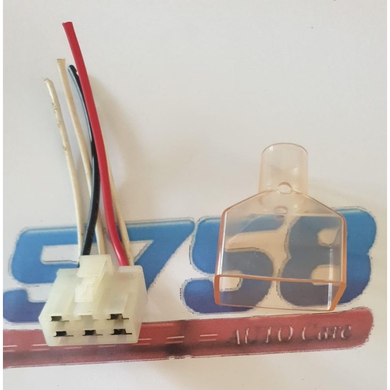 soket kiprok rectifier pin 6 kabel 5 original yamaha fi old vixion 3C1 R125 150 V1 V2 2007 - 2012 ka