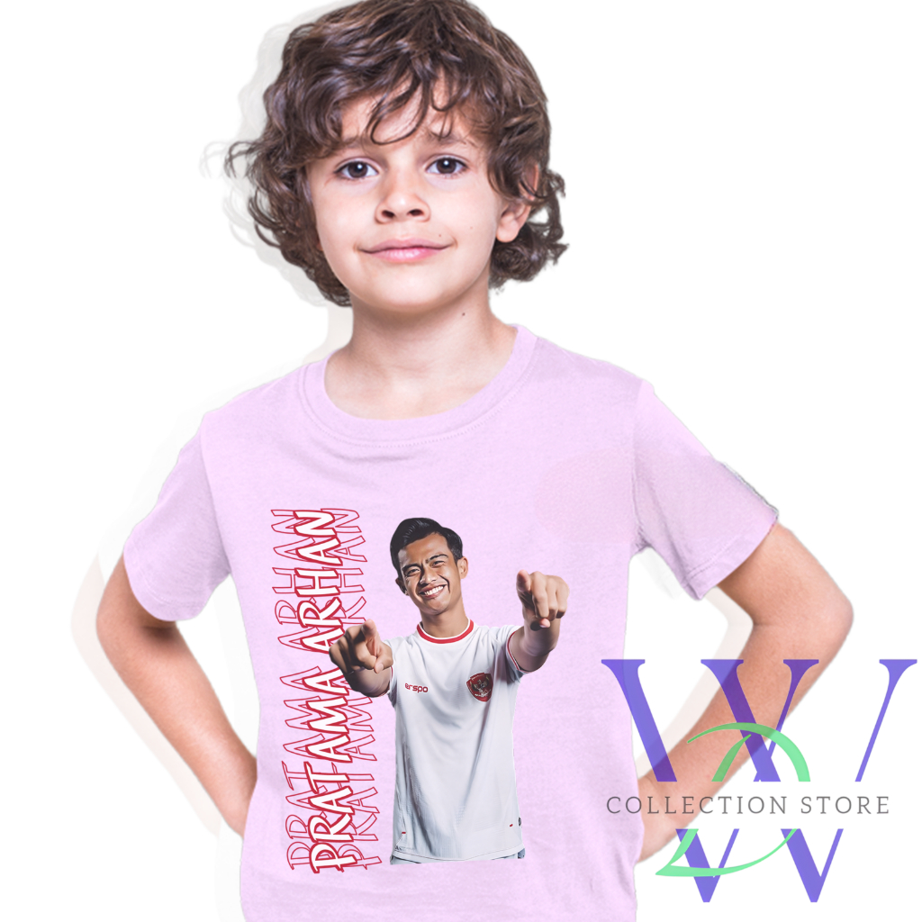 WDC Kaos Pratama Arhan Streetwear kaos anak timnas