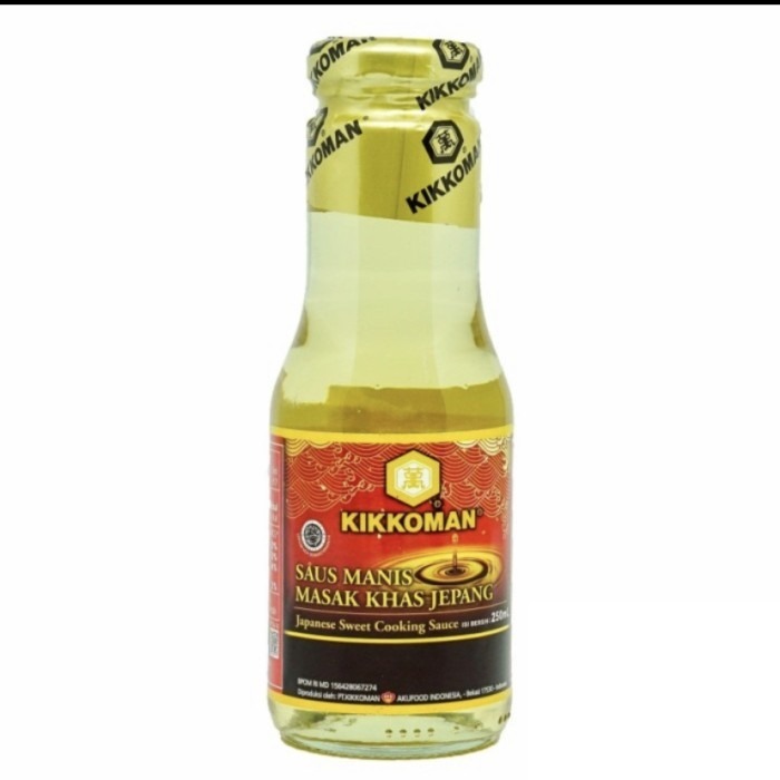 

KIKKOMAN MIRIN KEMASAN BOTOL 300 GR / SAUS MANIS SERBAGUNA MASAKAN KHAS JEPANG PRAKTIS, MURAH, HALAL DAN BERKUALITAS