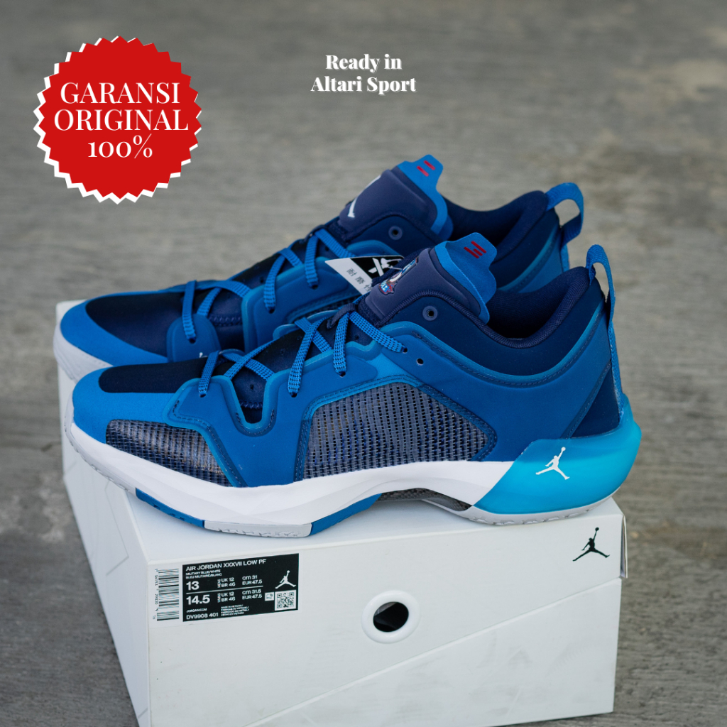 Sepatu basket AIR JORDAN 37 XXXVII LOW PF original asli bnib DV9908 401