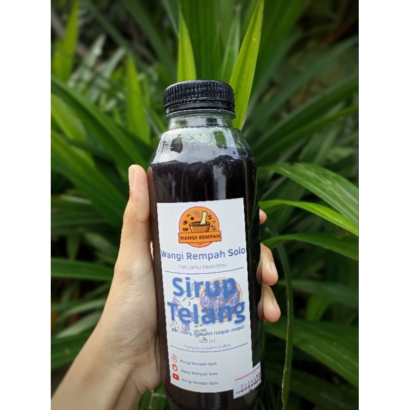 

SIRUP JAHE + BUNGA TELANG 500ML