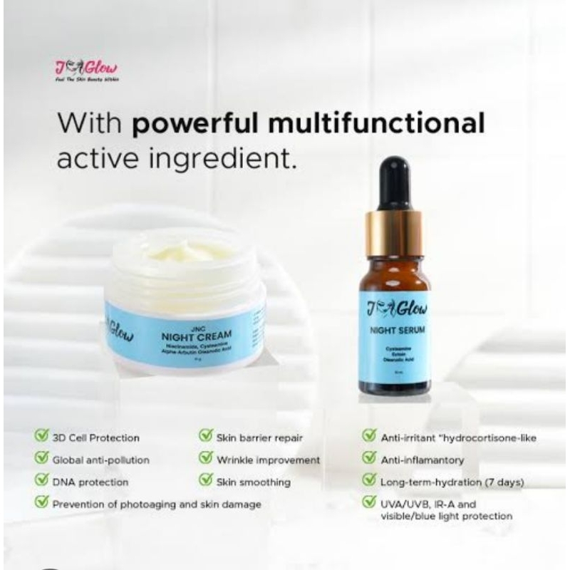 jglow night cream/jnc night cream