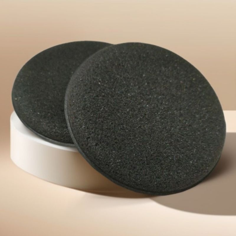 Spons Polishing Pad Aplikator Serbaguna Waxing Pad Warna Hitam
