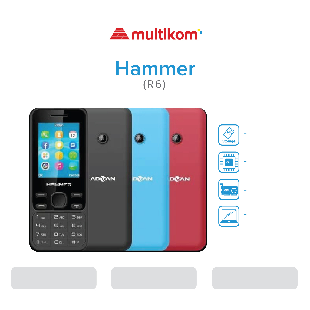 Hammer R6 ADVAN HAMMER R6 BLACK