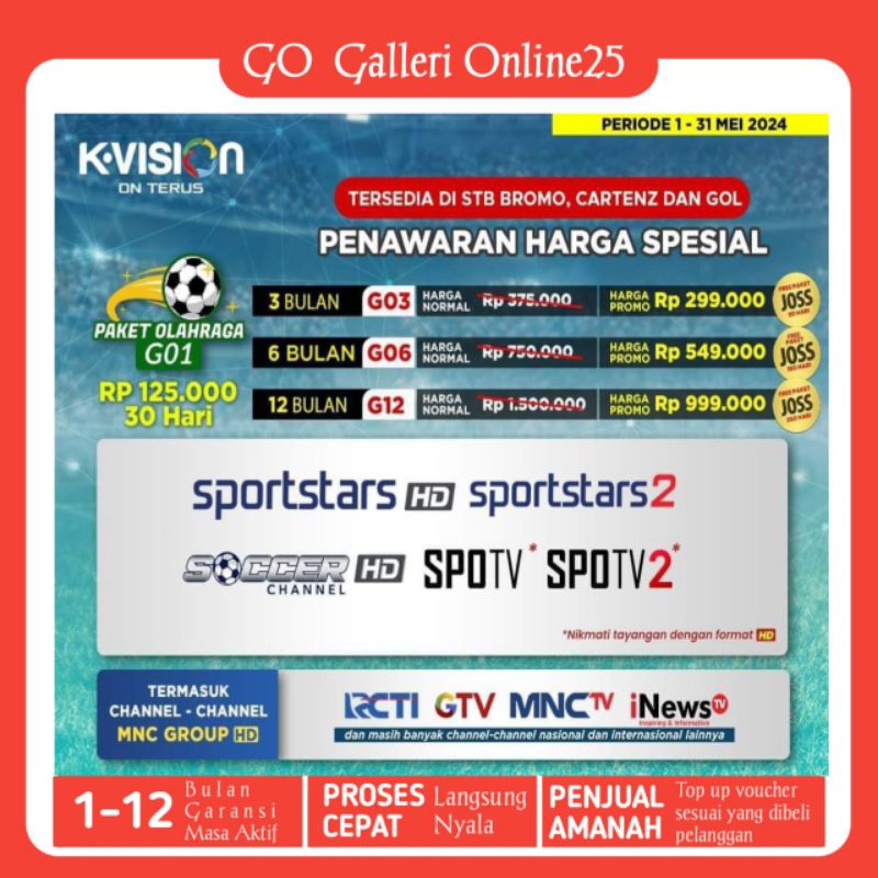 PROMO Paket Olahraga Kvision