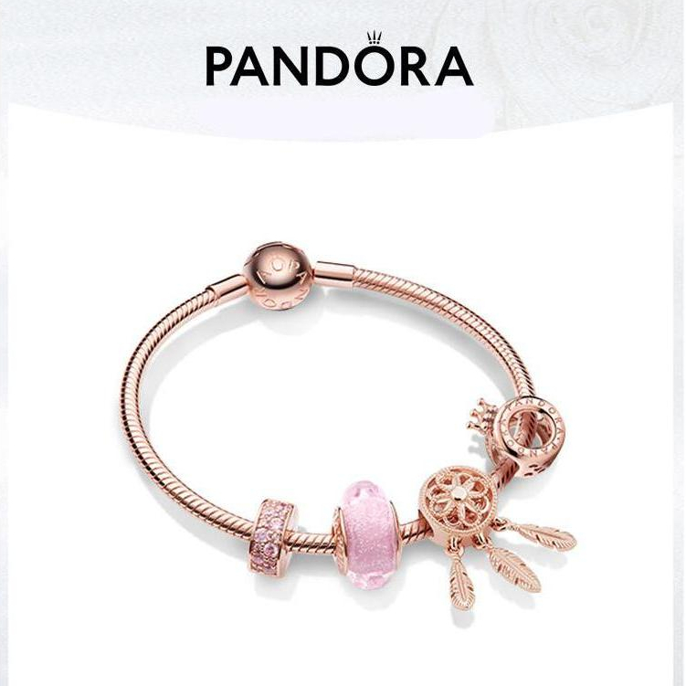 ❤️COD Pandora Soft Pink Dream Bracelet Rose Gold