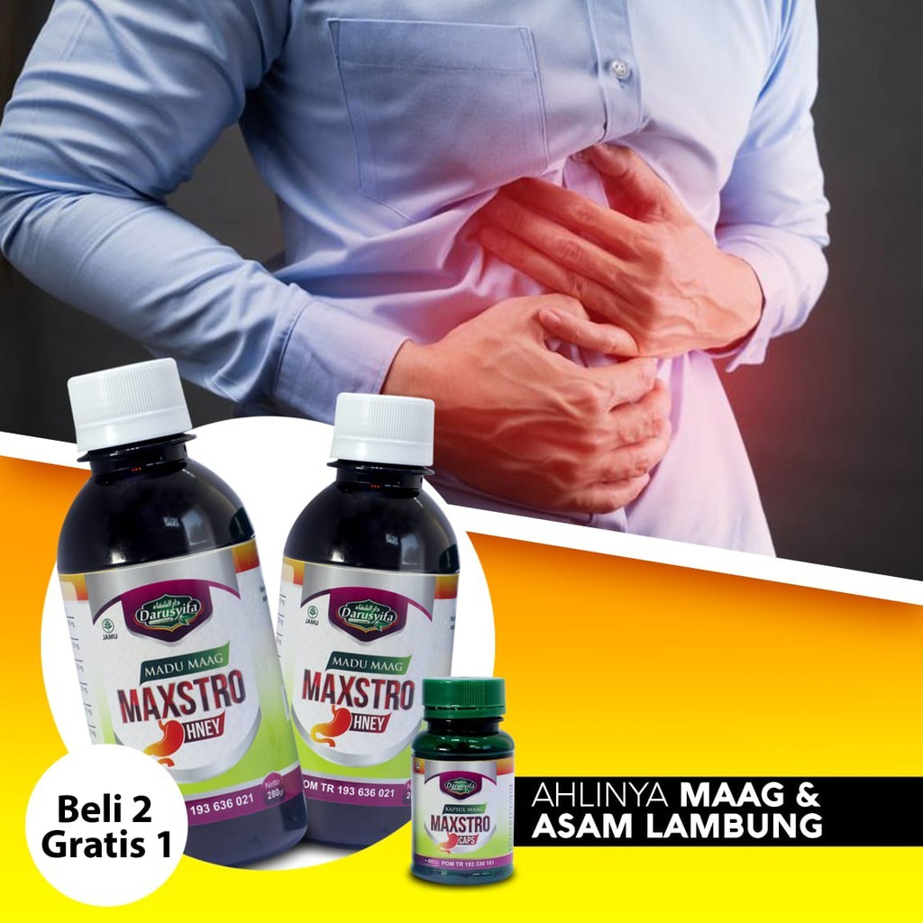 

Madu Maag Kronis | Gerd | Madu Sehat Lambung Maxstro plus Gamat