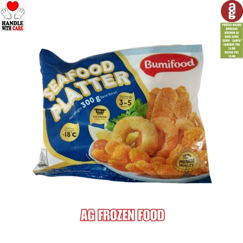 

Bumifood Seafood Platter 300 Gram
