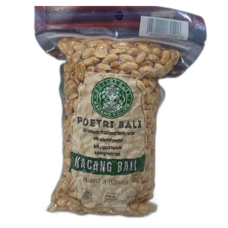 

Poetri Bali Kacang Bali Rasa Asin 450g