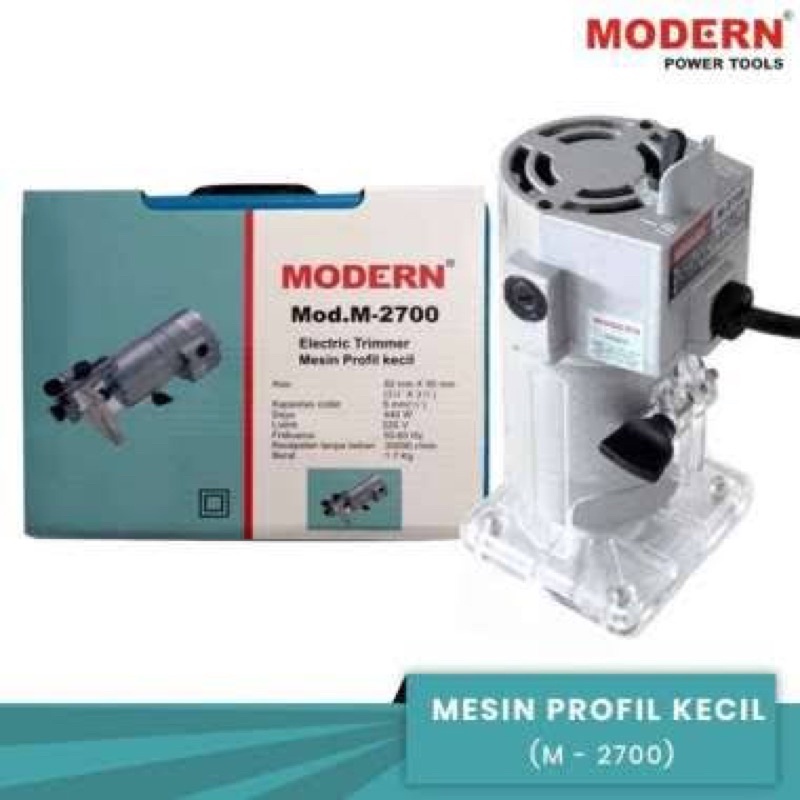 MODERN Mesin Profil M-2700 / Kayu Router M 2700 / Wood Trimmer M2700