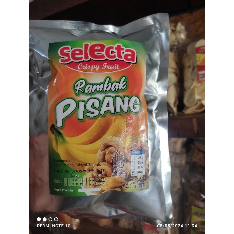 

Rambak Pisang / Kripik Buah Pisang Kering Oleh Oleh Malang Vacuum Fry