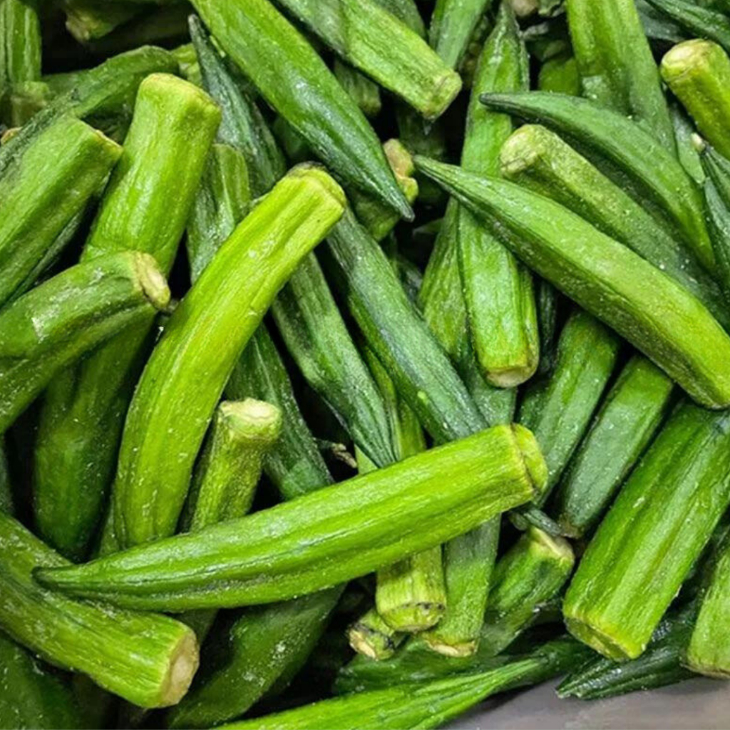 

KRIPIK SAYUR OKRA HIJAU ASLI ukuran 250g